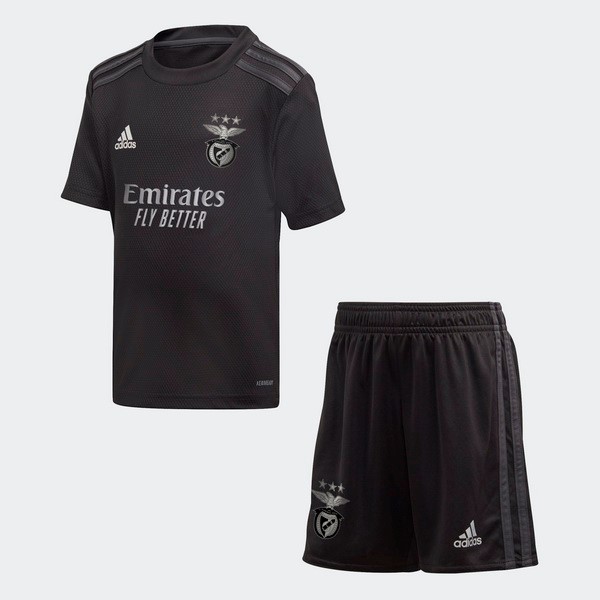 Camiseta Benfica 2ª Niños 2020-2021 Negro
